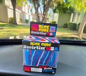Nee Doh Nice Cube Swirlin' USA Stress Toy
