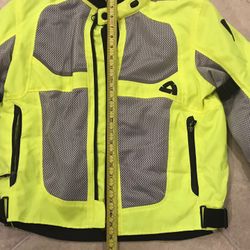 NEW Hi Vis Rev-it Motorcycle Jacket EU Size 48