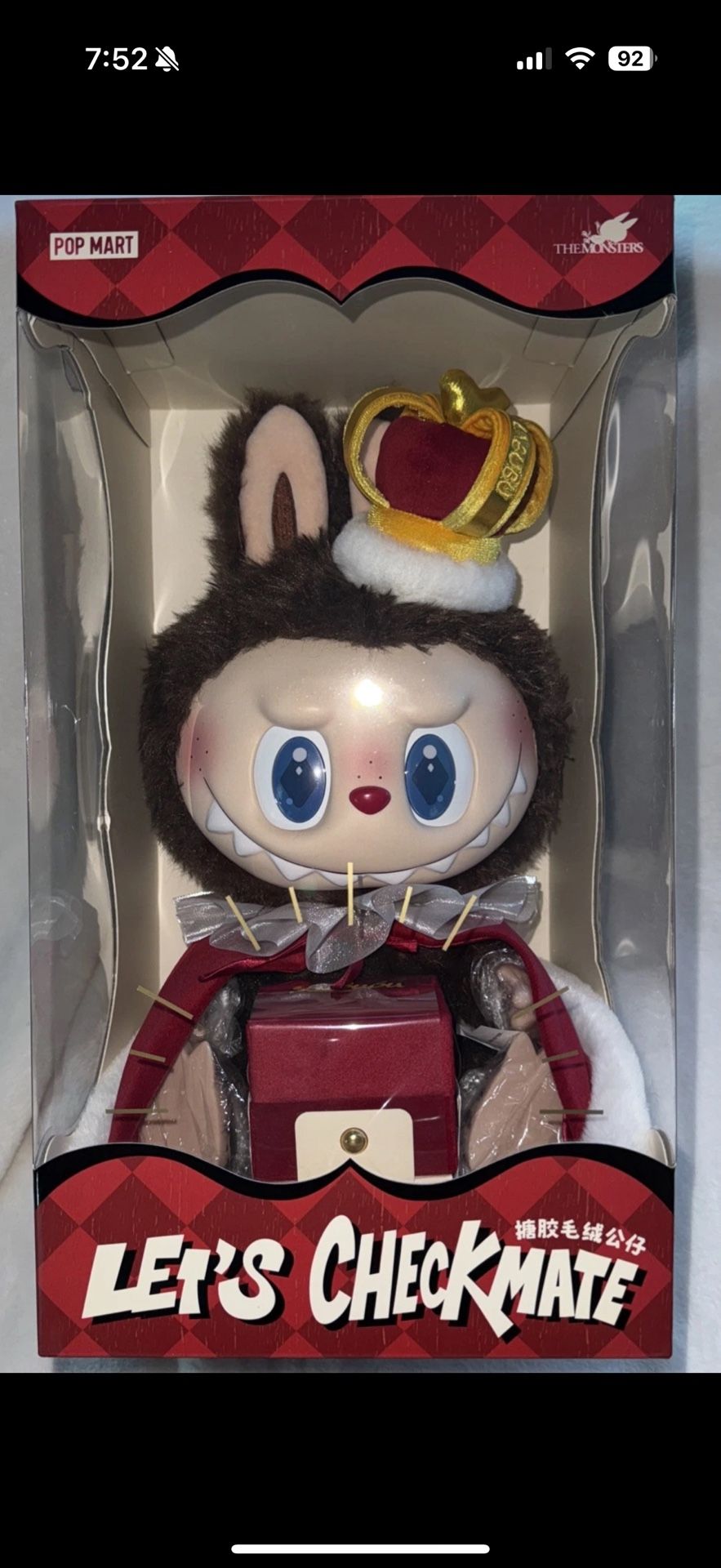 Labubu Let’s Check Mate The King