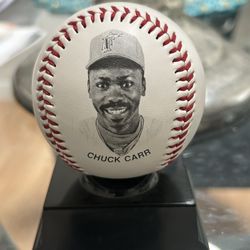 Florida Marlins Vintage 1994 Chuck Carr Collectible Baseball