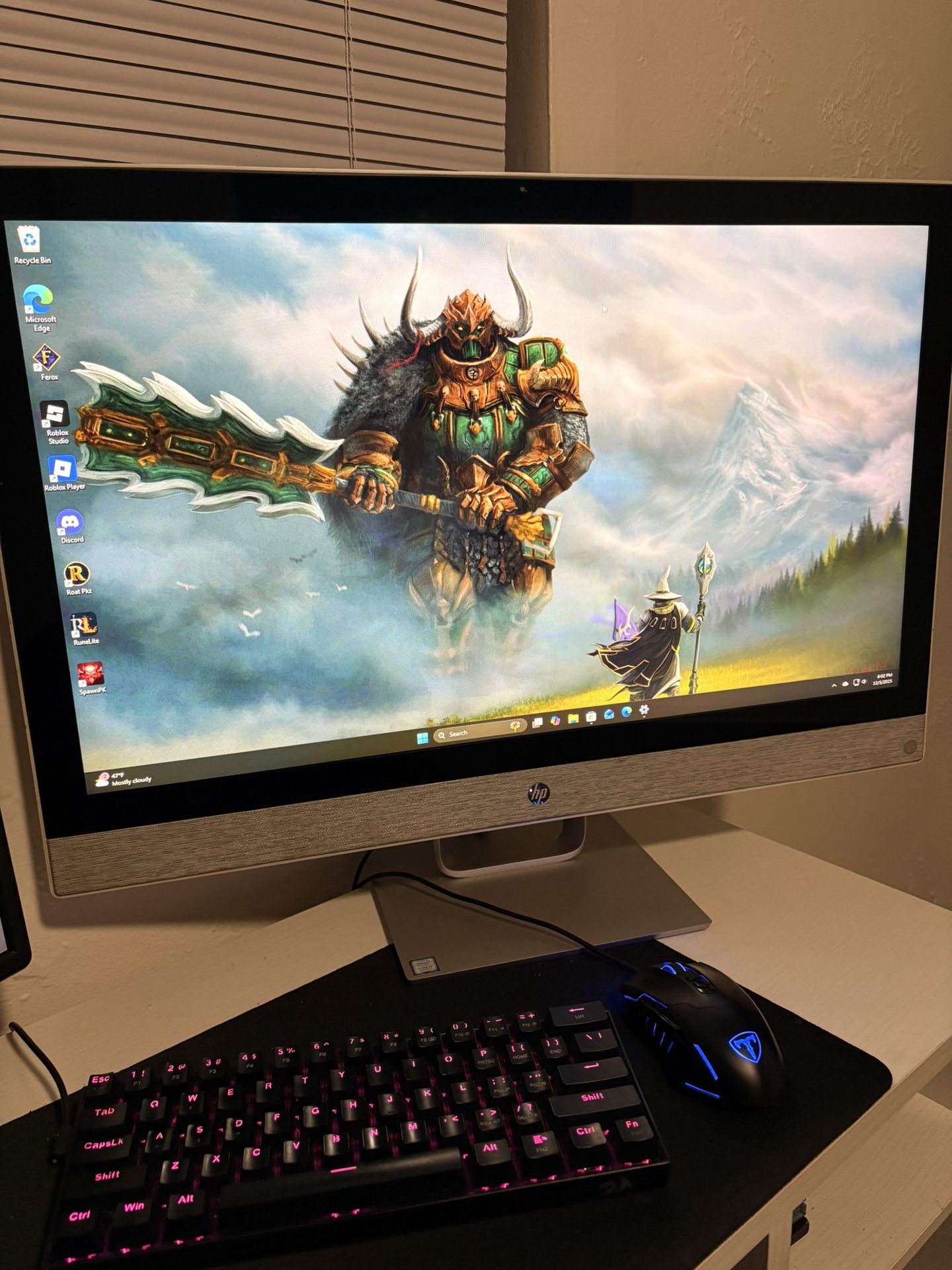 All In One Hp Pavilion 27”-r0xx Touch Screen