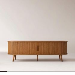 70” Mid century Modern TV Console 