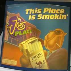Joe Camel Light Up Sign