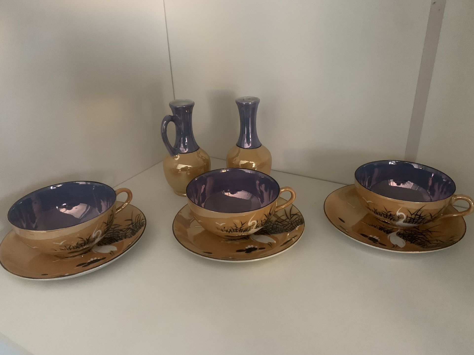 Vintage Lustreware Set