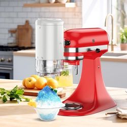 Shaved Ice Attachment for KitchenAid Stand Mixers with 8 Ice Molds NEW!!