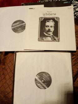 Vinil Disco La Boheme Pvarotti