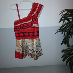 Moana Swimsuit Size7, $5