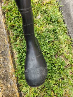 Rubber work boots
