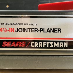 4” Wide Jointer - Planer