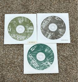 Tom Clancy's Splinter Cell PC CD-ROM 3-Disc Set
