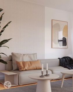 New Acoustic Wall Panels - White (New/In Box)