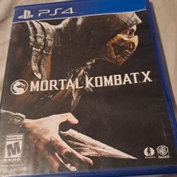 MORTAL KOMBAT X PS4 GAME 