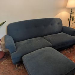 Nice Sofa With Ottoman