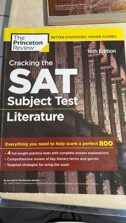 SAT Subject Test Literature