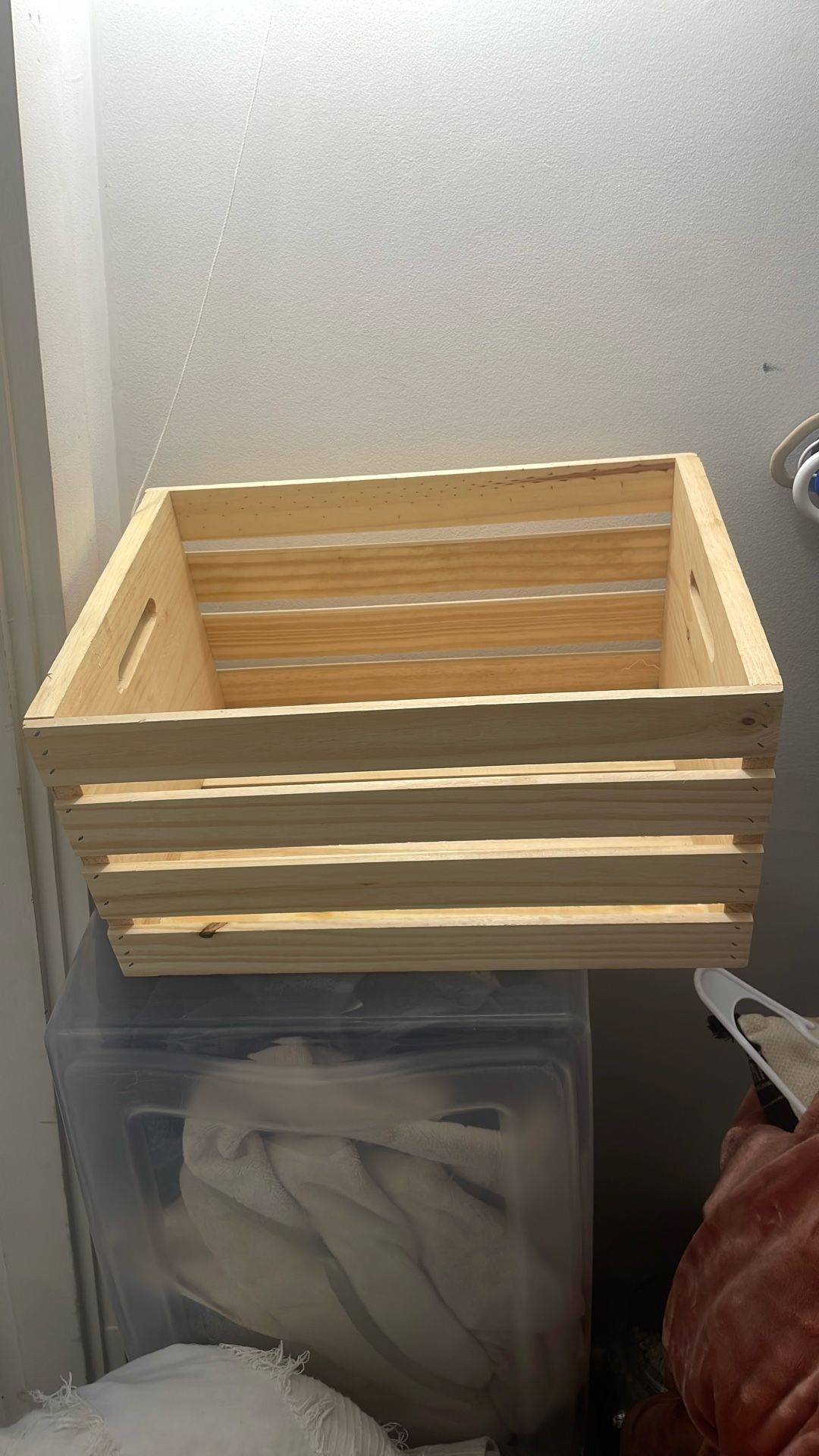 2x Wooden Crates $20 For Both