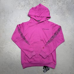Pink Chrome Hearts Matty  Boy Hoodie