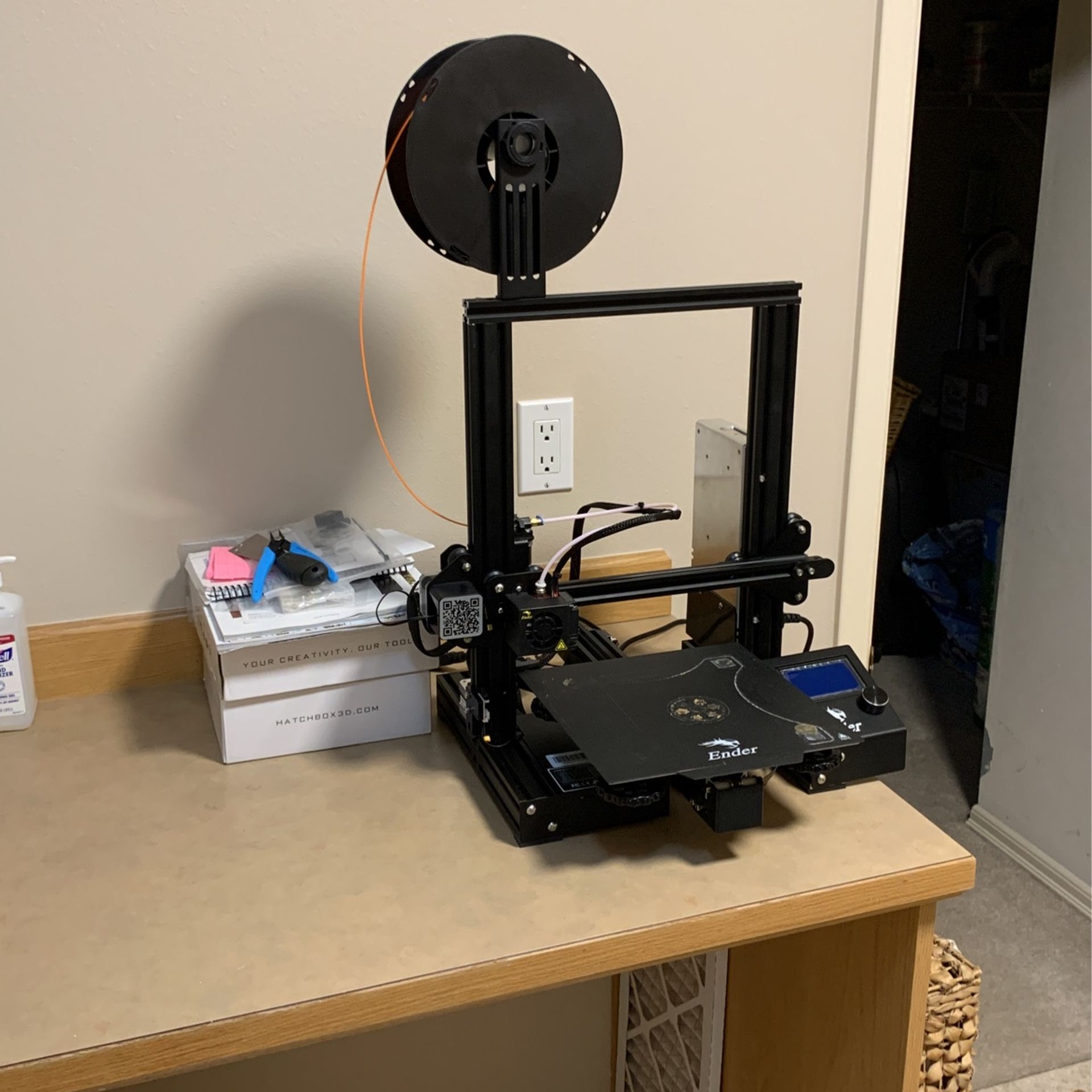 Creality Ender 3 Pro 3D Printer + 2 Spools Of Filament