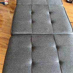 Convertible Sofa Bed/Ottoman