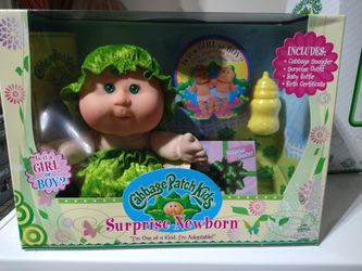 2009 NEW IN BOX CABBAGE PATCH SURPRISE NEWBORN BOY Or GIRL