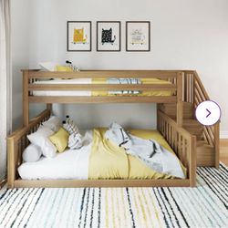 Bunk Bed With New Mattress 