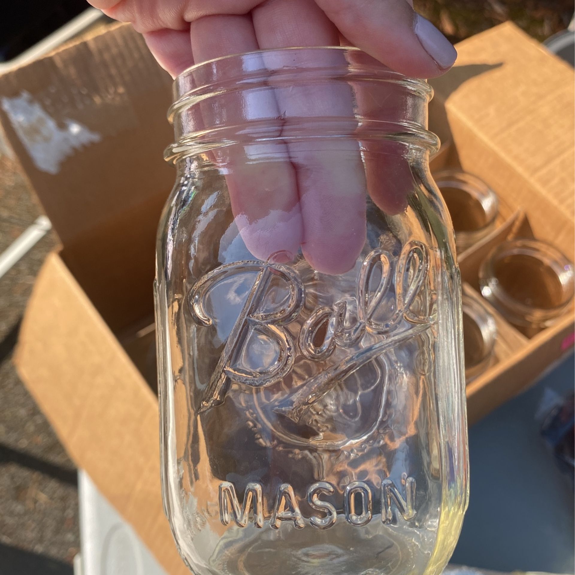 8 Large Mason Jars for Sale in Oakley, CA - OfferUp