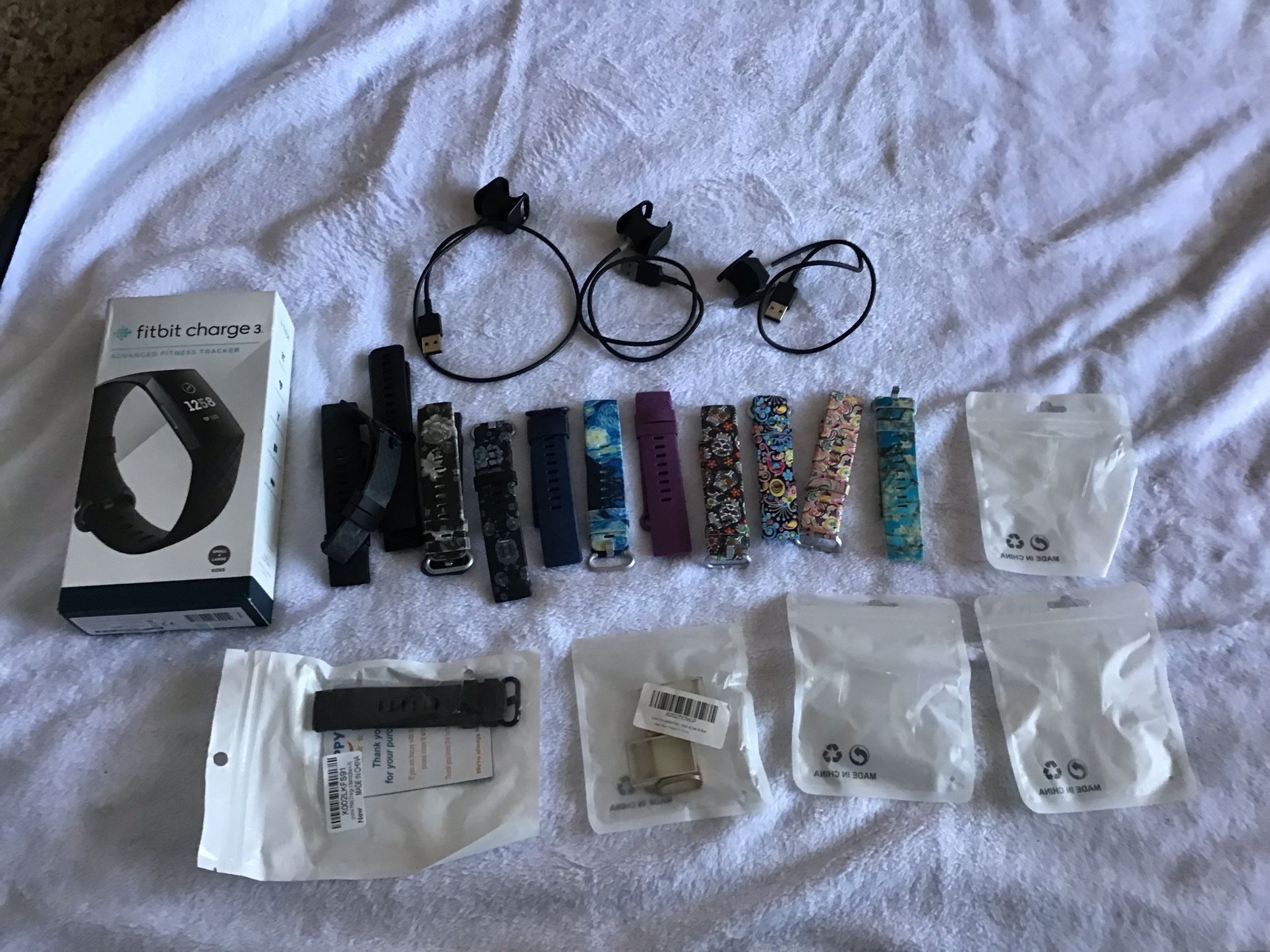 Fitbit With Accessories
