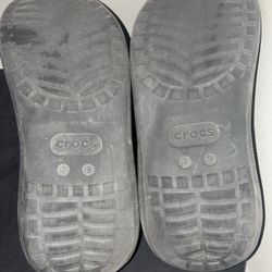 Crocs Slides Mens 7 Women 9