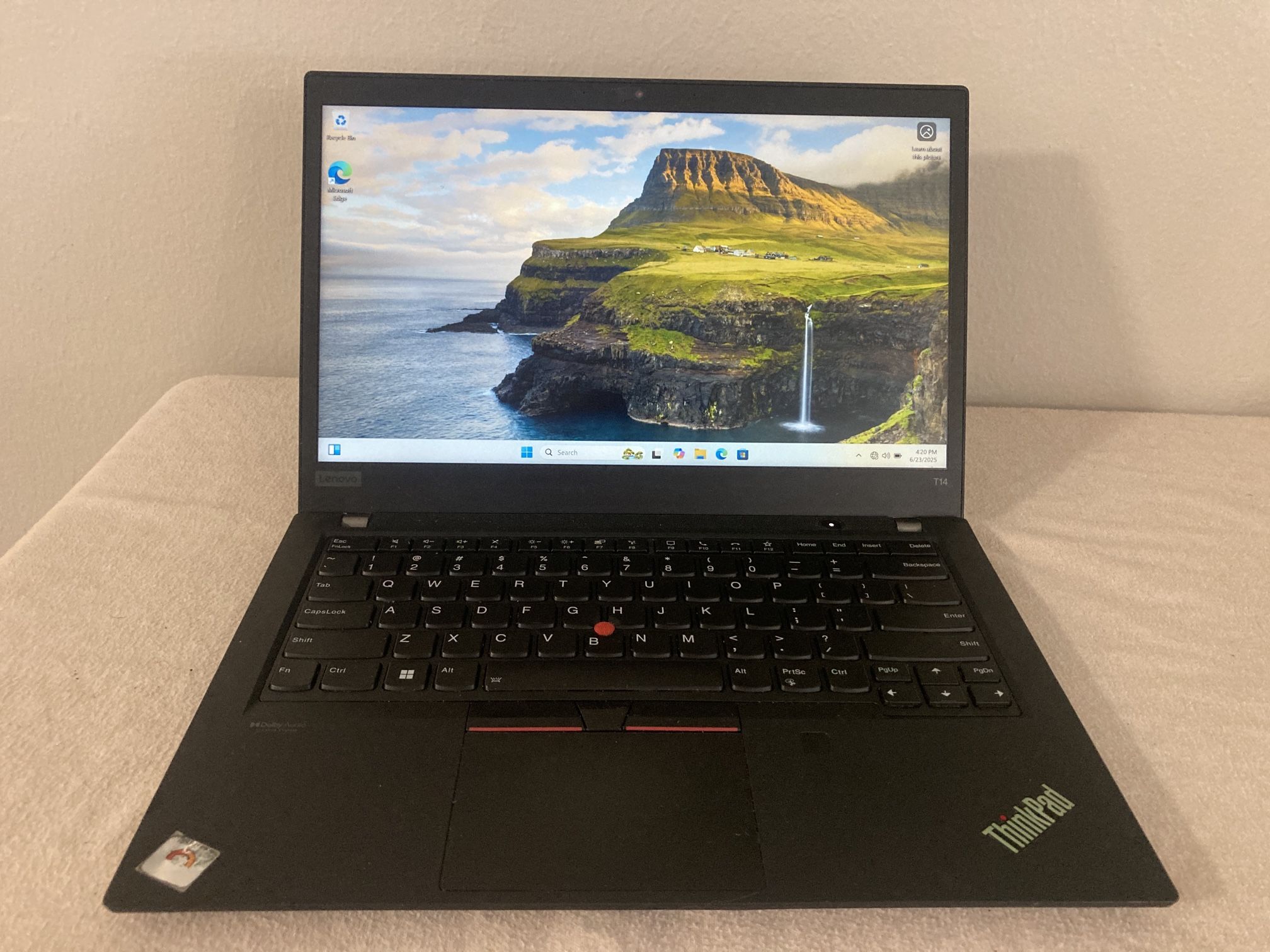 Lenovo ThinkPad T14 Gen 2 Ryzen 7 PRO 5850U 16GB 500GB SSD Excellent Condition