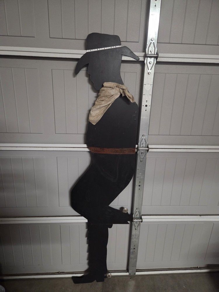 Cowboy Silhouette Decoration