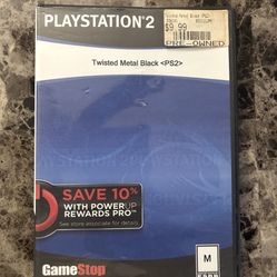 PS2 Twisted Metal Black 