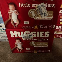Huggies diapers. 