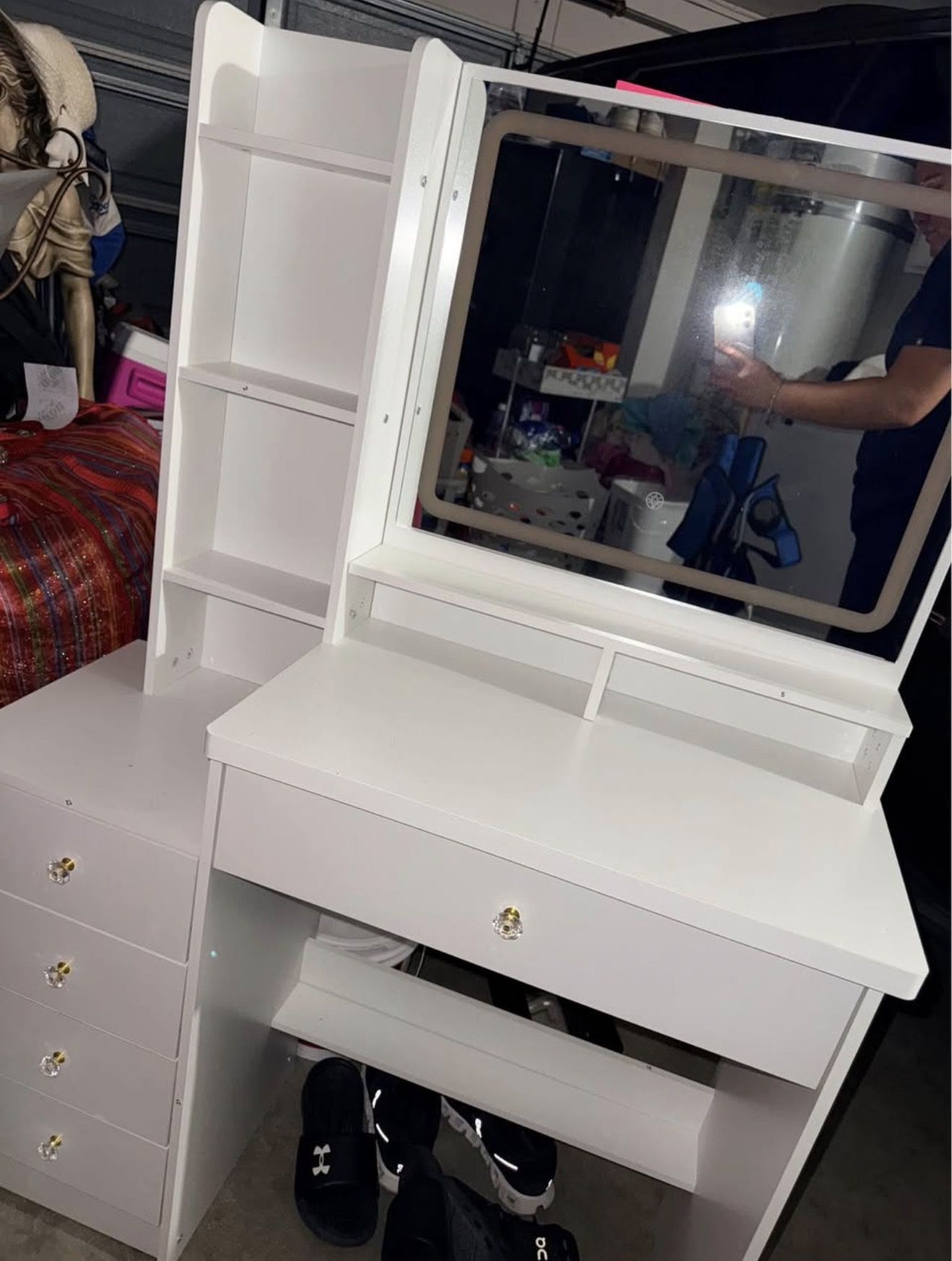White Small Vanity