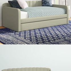 Daybed With Trundle Mattress. Like New