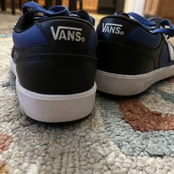 Blue Vans Lowland Comfy Cush Size 9.5 Men’s 