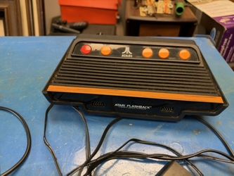 Atari Flashback Classic Game Console – 2 Joysticks, AV Cables & Power Adapter