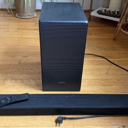Samsung Sound Bar & Woofer