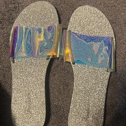 Glitter slides