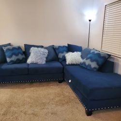 Pretty Blue Couch