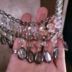 Aurora Borealis Bead Necklace