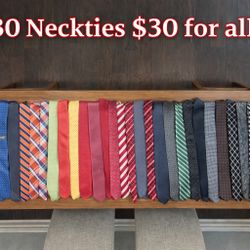 Neckties For Sale 