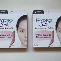 Schick HydroSilk dermaplaning refills 6 pack