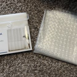 2 Shower Curtain Liners New And Lightly Used 