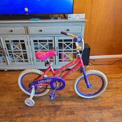 Kids 16' Next "Lil Gem" Toddler Bike With Training Wheels