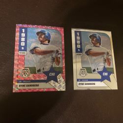 Ryne Sandberg Mosaic Card Lot