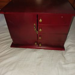 Wooden Jewelry Box.  Brand New. 
