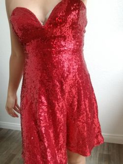 $20 Red  Sparkle Dress