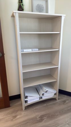Office desk, dining table with 6 chairs, filing cabinets