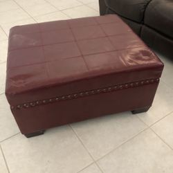 Square Storage Ottoman