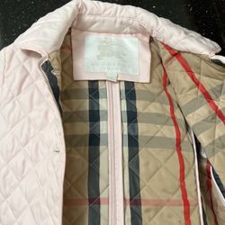 Burberry 6Y Pink Jacket