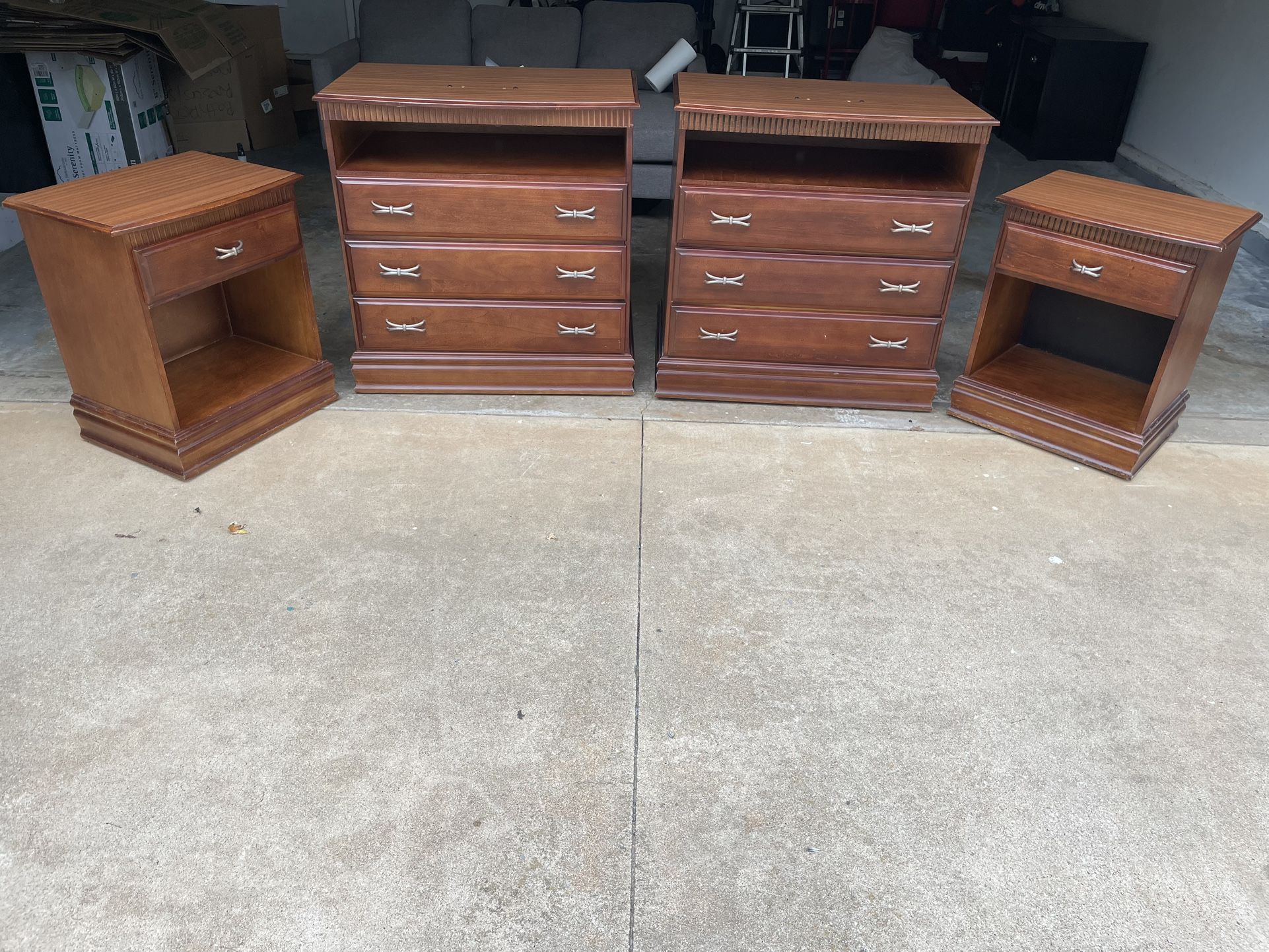 Dresser And Nightstand Set - Free Delivery